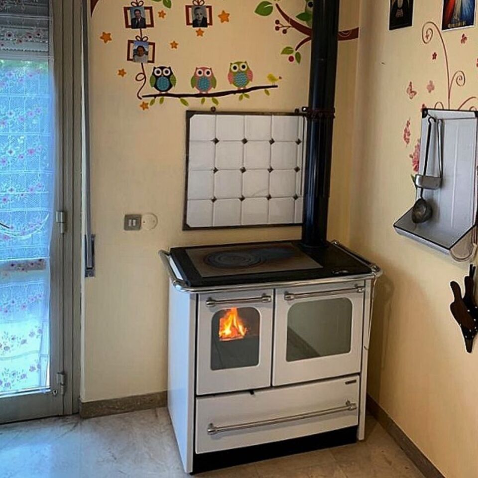 La Nordica Döküm Kuzine Soba Sovrana Easy 16 Beyaz 3007031