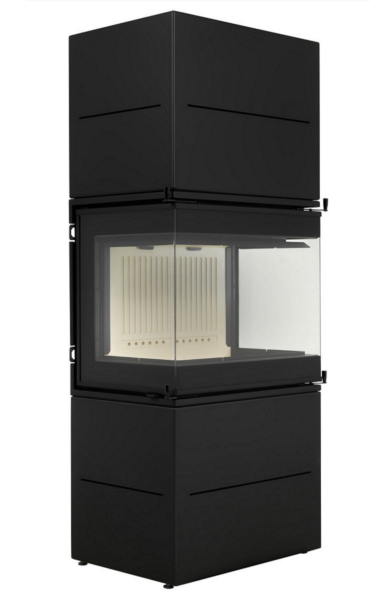 A.Caminetti Scandinavian Şömine 65 BH Siyah