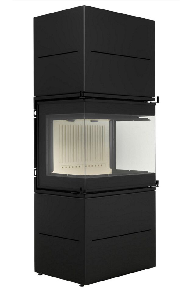 A.Caminetti Scandinavian Şömine 65 BH Siyah