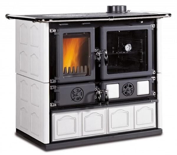 La Nordica Döküm Kuzine Soba Rosa 16 Maiolica Beyaz 3003421