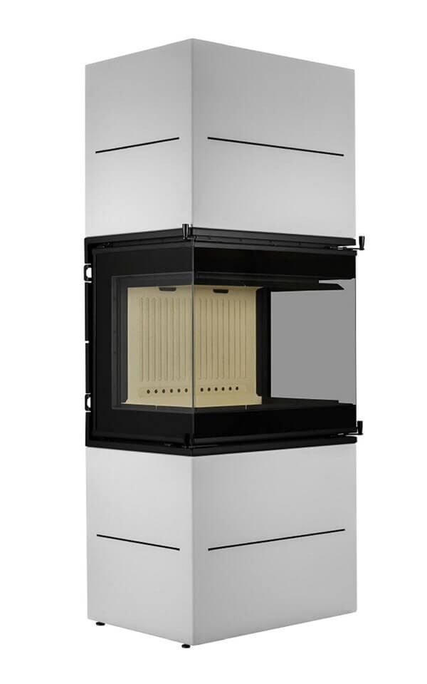 A Caminetti Scandinavian Şömine 65 WH Beyaz