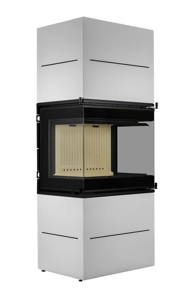 A Caminetti Scandinavian Şömine 65 WH Beyaz