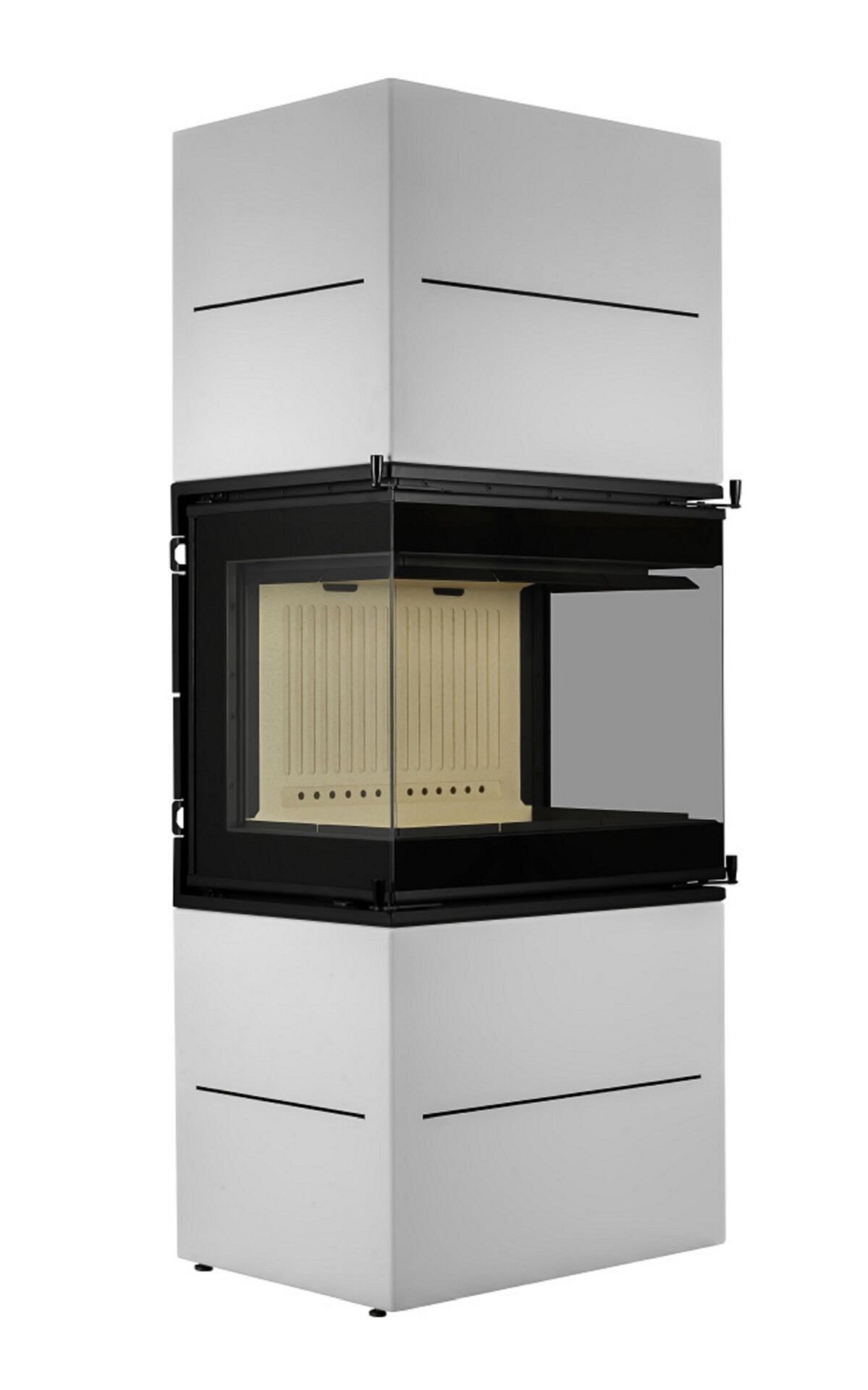 A.Caminetti Scandinavian Şömine 65 WH Beyaz