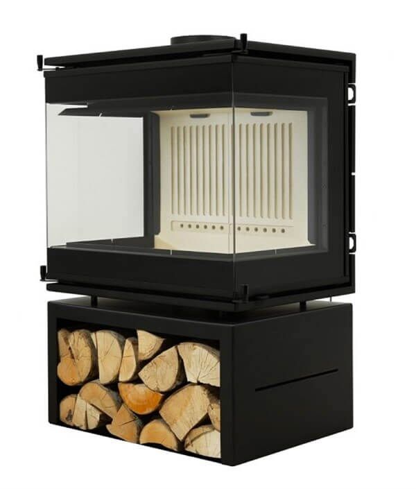 A Caminetti Scandinavian 75 Şömine 3 Açık