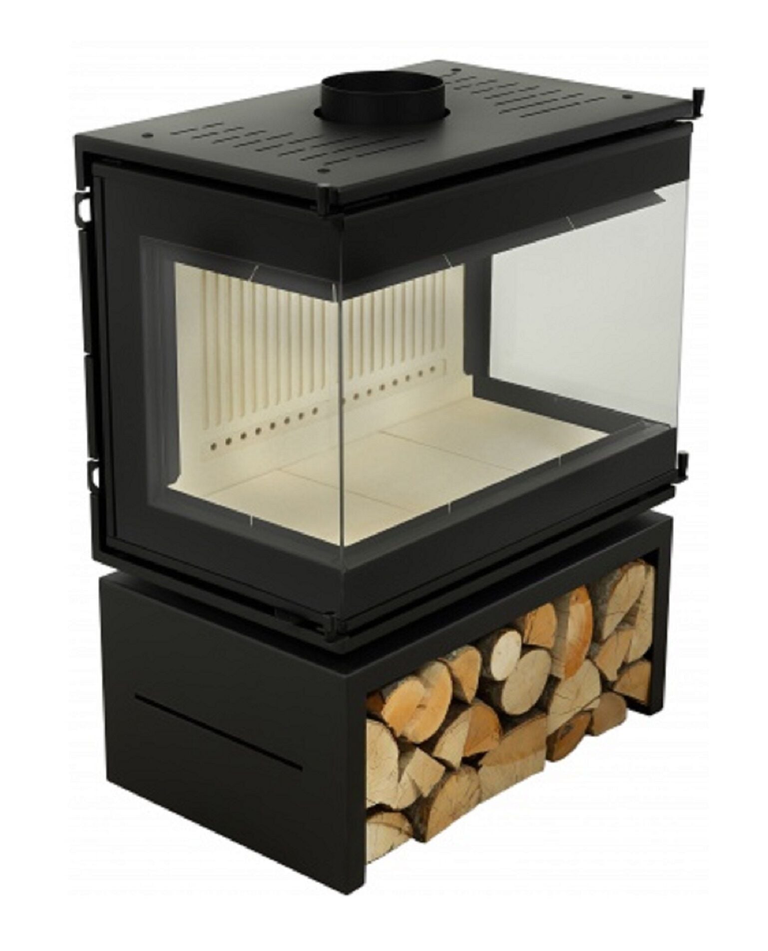 A Caminetti Scandinavian 75 Şömine 3 Açık