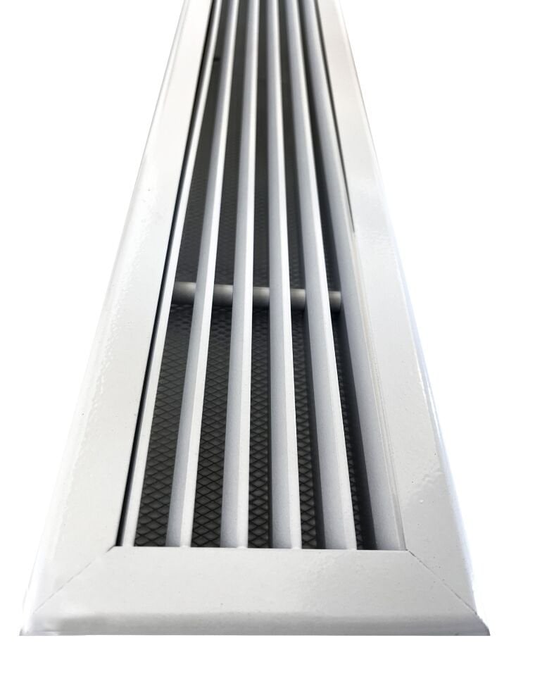 Miss Worble Lineer Şömine Menfezi 80 x 10 cm Beyaz