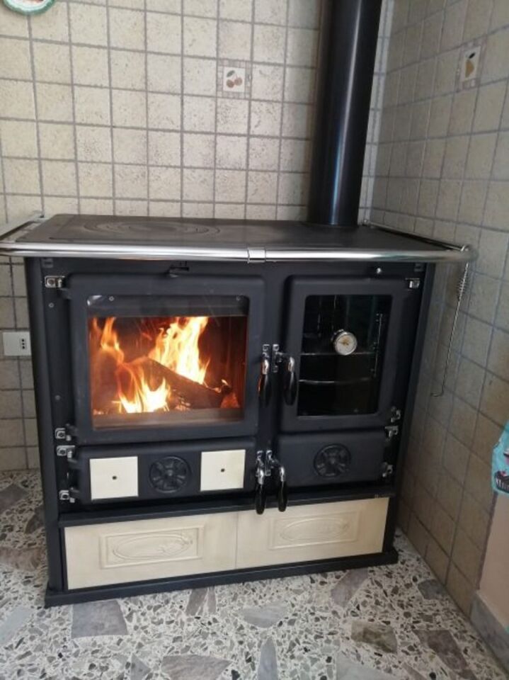 La Nordica Döküm Kuzine Soba Rosa Reverse Snistra 16 Krem 3005802