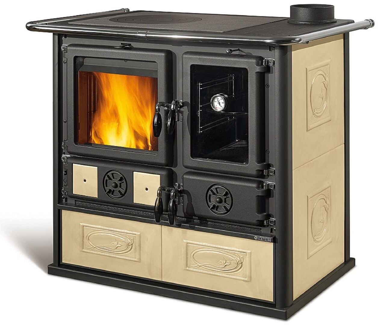 La Nordica Döküm Kuzine Soba Rosa Reverse Snistra 16 Krem 3005802