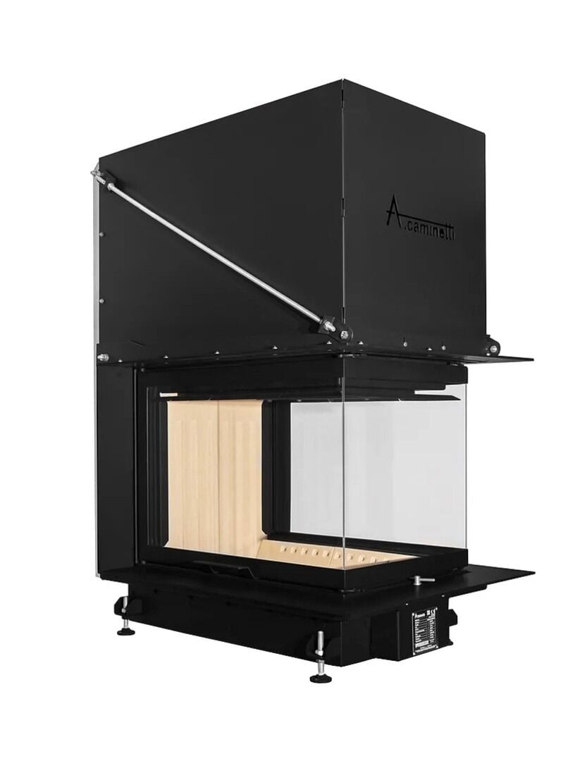 A Caminetti Crystal Şömine Haznesi 3D 50 x 70 cm 3 Açık Epi