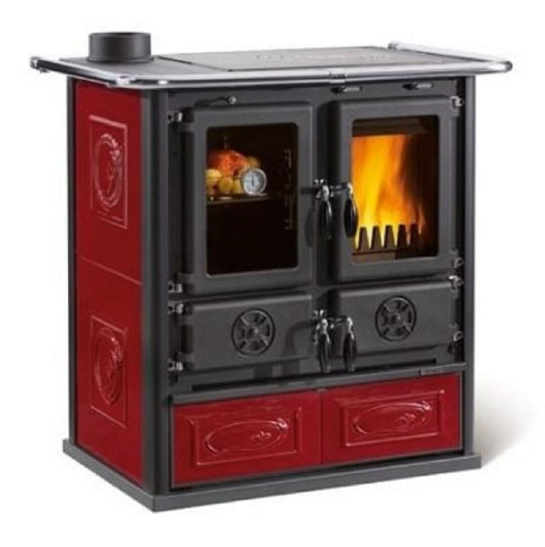 La Nordica Döküm Kuzine Soba Rosetta Sinistra 16 Kırmızı 3003900