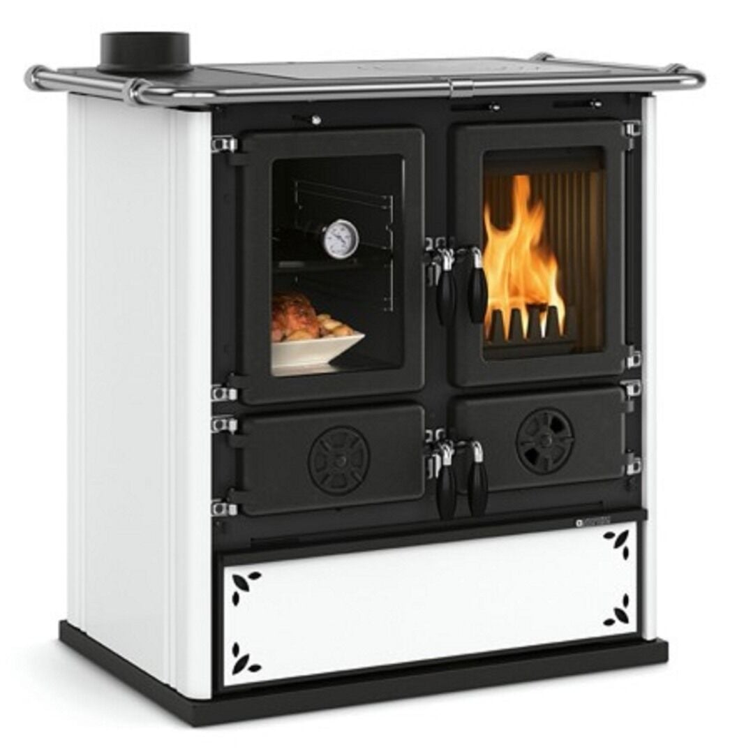 La Nordica Döküm Kuzine Soba Rosetta Sinistra 16 Steel Beyaz 3003931