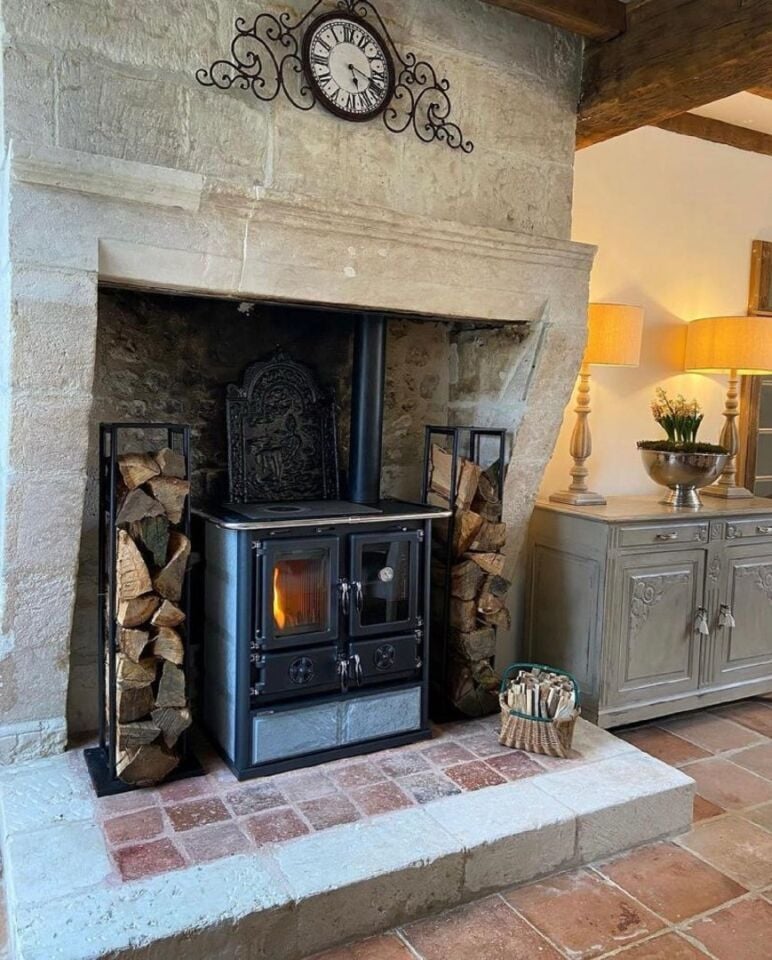 La Nordica Döküm Kuzine Soba Rosetta 16 Doğaltaşlı 3003810