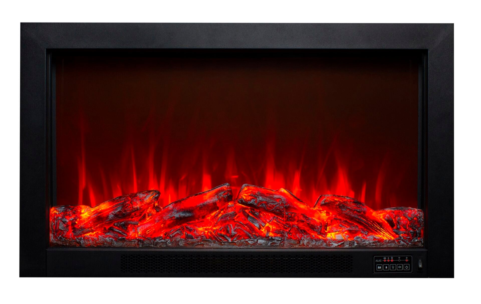 Alaz Efekt 95 cm Elektrikli Şömine Wifi Bluetooth 1800 W