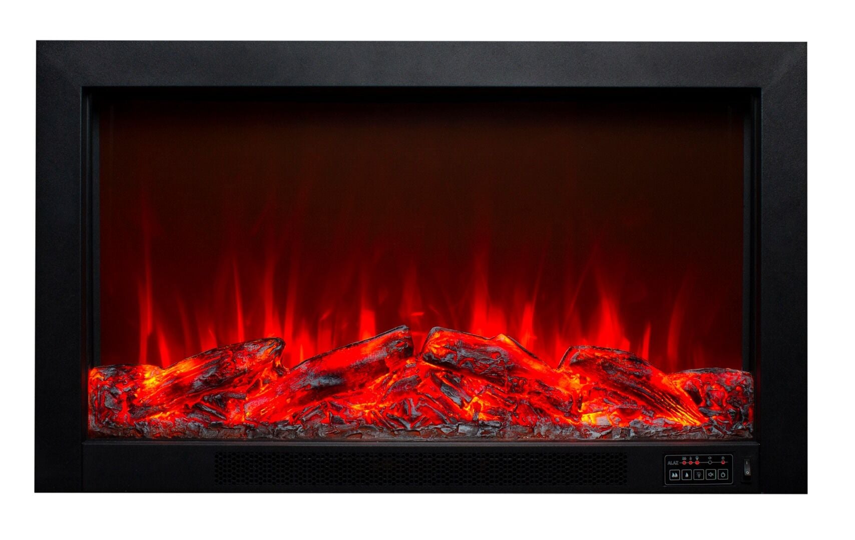 Alaz Efekt Elektrikli Şömine Ses Efektli Bluetoothlu Wifi 95 cm 1800 W Yerli Üretim