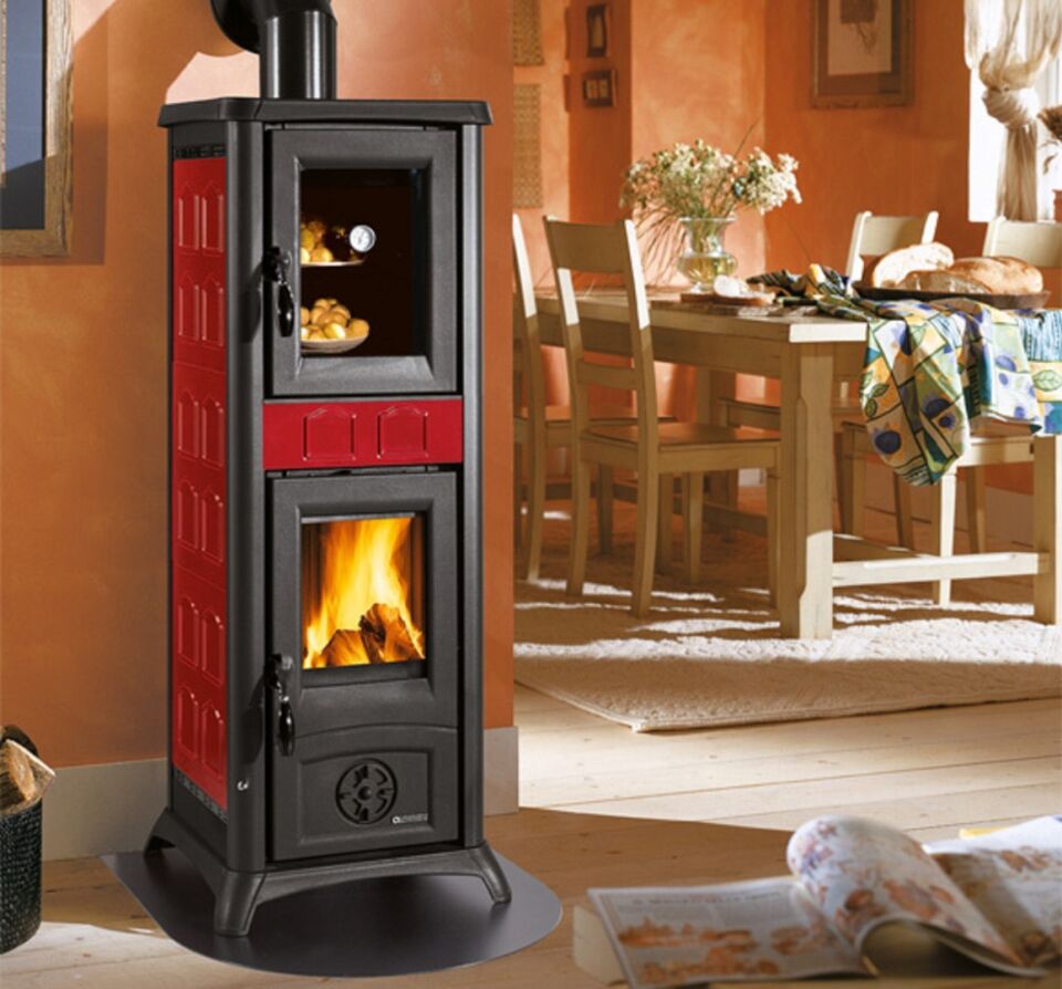 La Nordica Döküm Kuzine Soba Gemma Forno 165 Kırmızı 3009300