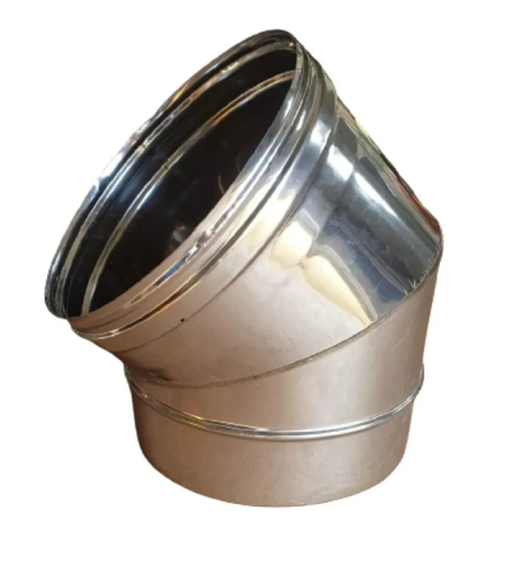 Miss Worble Paslanamaz Şömine Borusu 45 Derece 430 Kalite