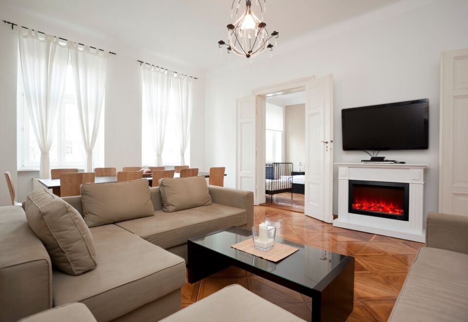 Alaz Efekt Elektrikli Şömine Haznesi Sessiz 95 cm 1800 W Yerli Üretim