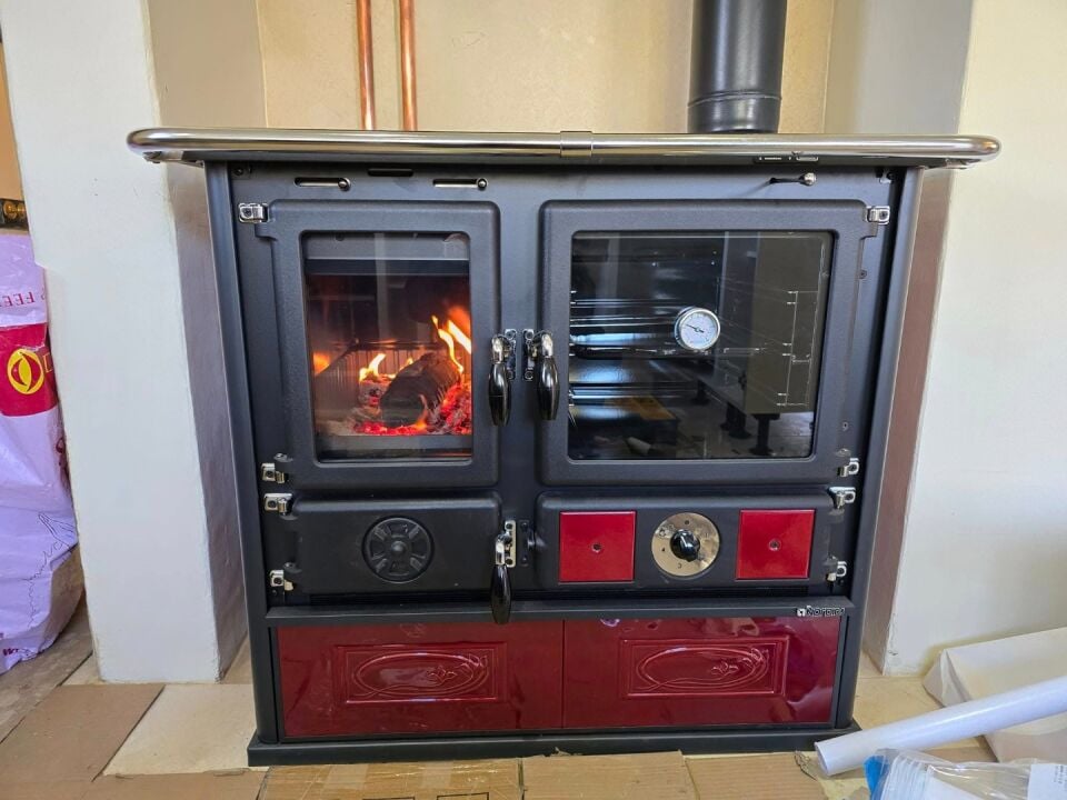 La Nordica Döküm Kuzine Soba Termo Rosa XXL DSA 16 Antrasit 3005330