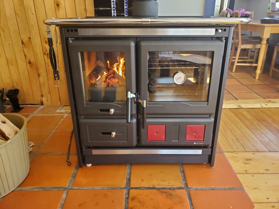 La Nordica Döküm Kuzine Soba Rosa L 16 Antrasit 3003530