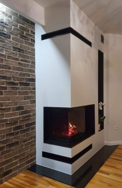 Paroc Taş Yünü Ve Yan Açık Şömine Montaj Malzemeleri