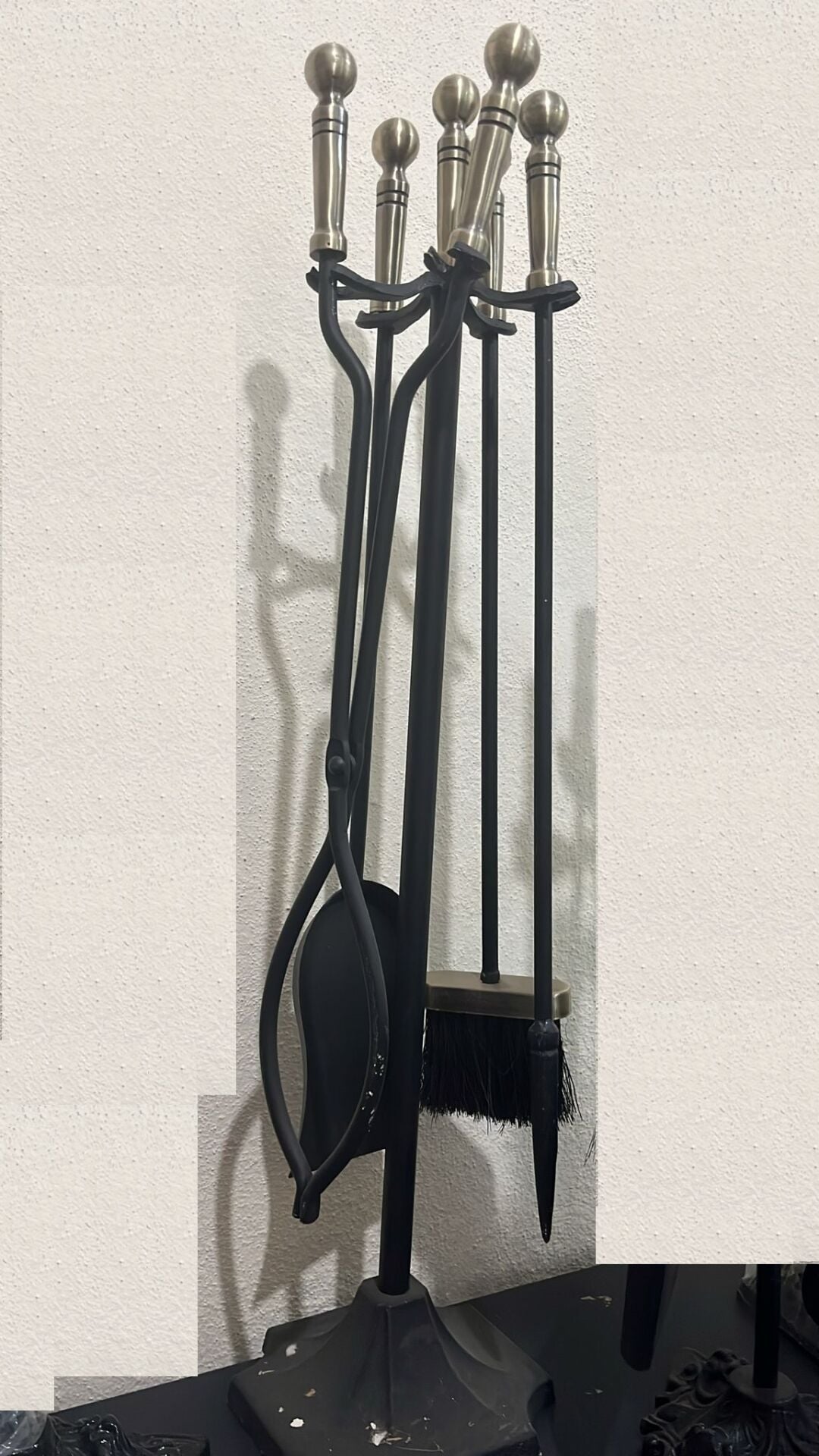 Schömne Yuvarlak Başlı Krom Maşa Takımı