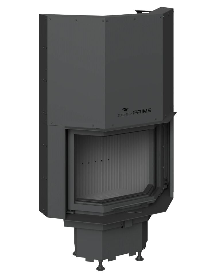 Echa Tech Asansörlü Prizma Orta G Çelik Şömine Haznesi 80 Lik