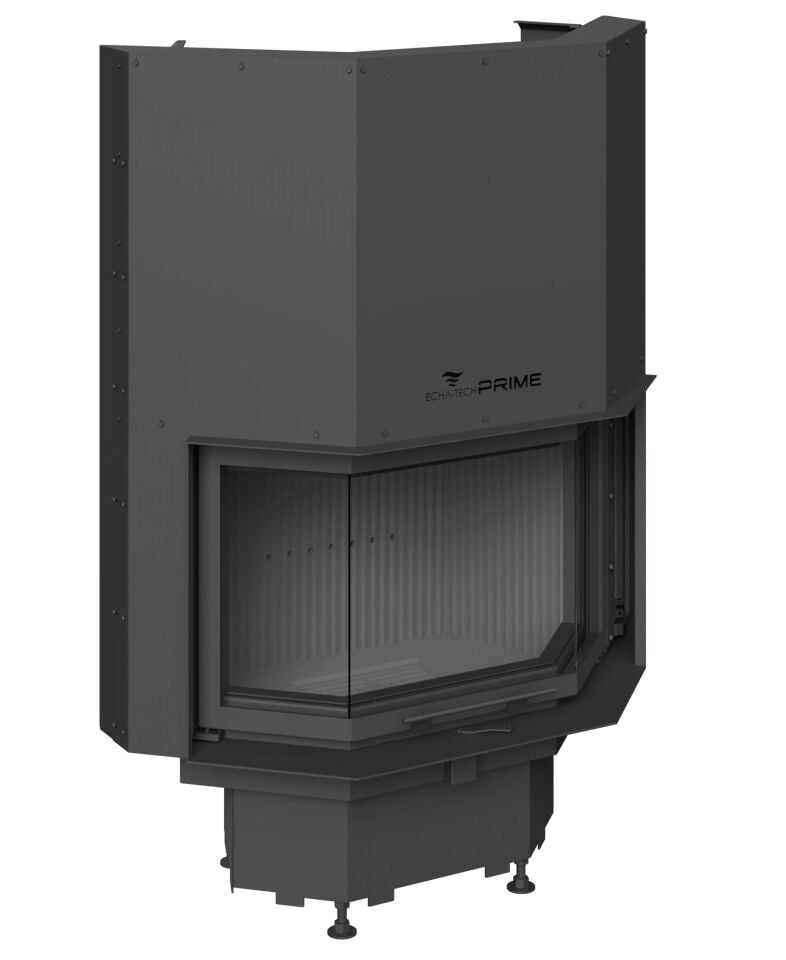 Echa Tech Asansörlü Prizma Büyük G Çelik Şömine Haznesi