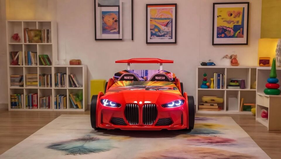 Kaju Carbed Arabalı Çocuk Yatak Gtx Full
