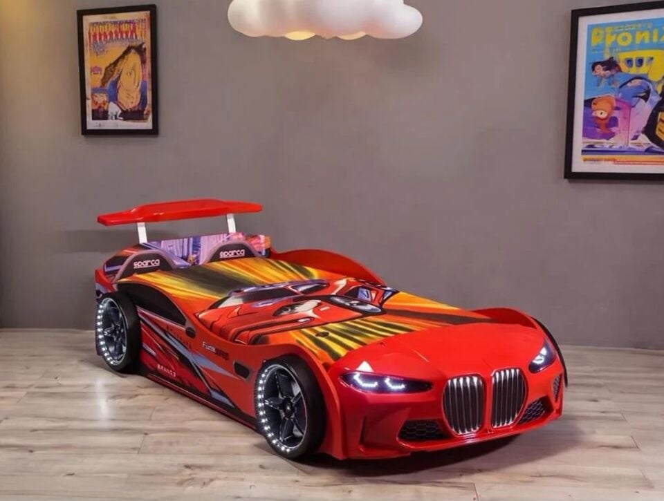 Kaju Carbed Arabalı Çocuk Yatak Gtx Full