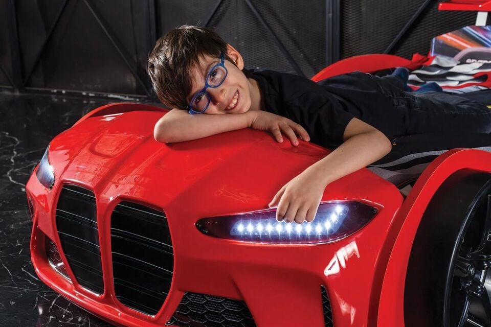 Kaju Carbed Arabalı Çocuk Yatak Gtx Full