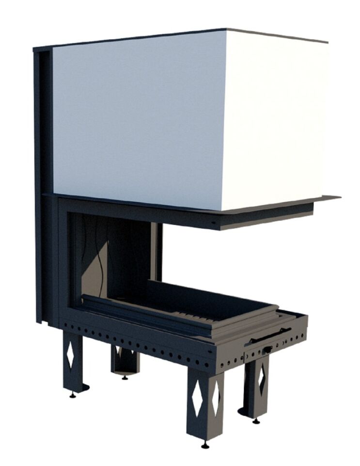 Çırağan Asansörlü Epi Çelik Şömine Haznesi 100 Lük