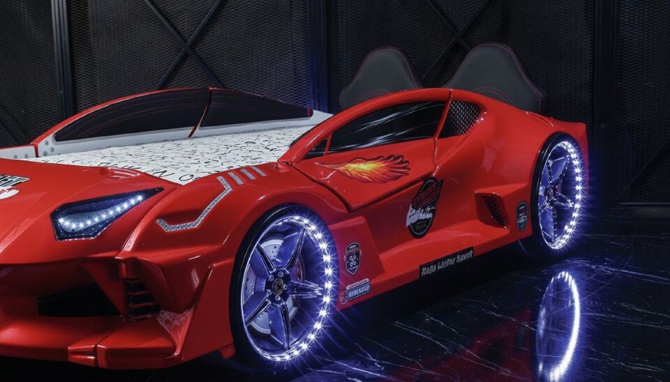 Kaju Carbed Arabalı Çocuk Yatak Borghi Full