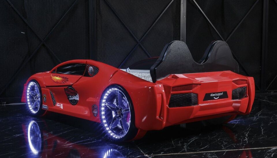 Kaju Carbed Arabalı Çocuk Yatak Borghi Full