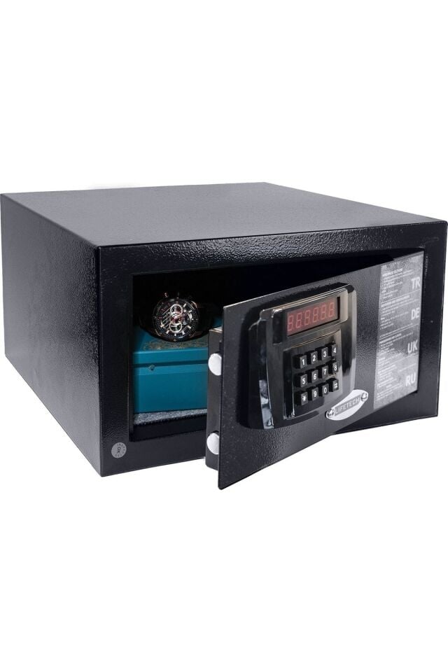 Lifetech Otel Tipi Laptop Elektronik Para Kasası Siyah