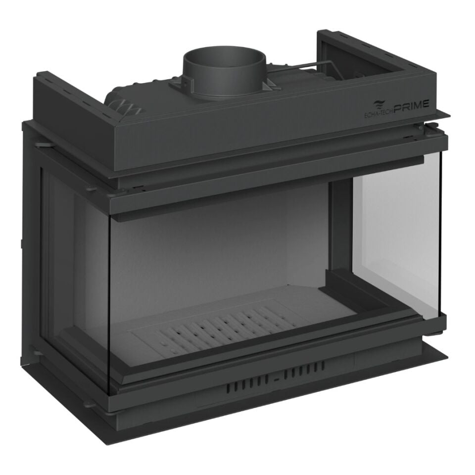 Echa Tech Klapeli Döküm Şömine Haznesi Üç Açık Font 800