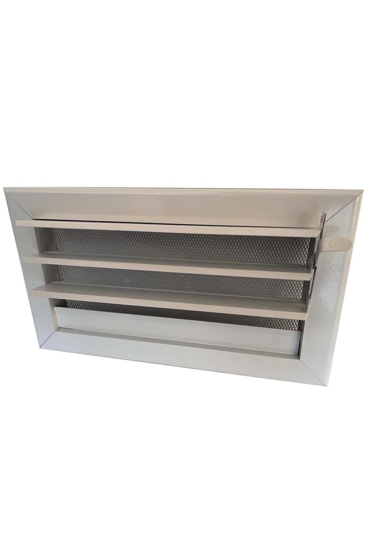 Miss Worble Şömine Menfezi Hareketli Panjurlu Beyaz 20 X 15 Cm