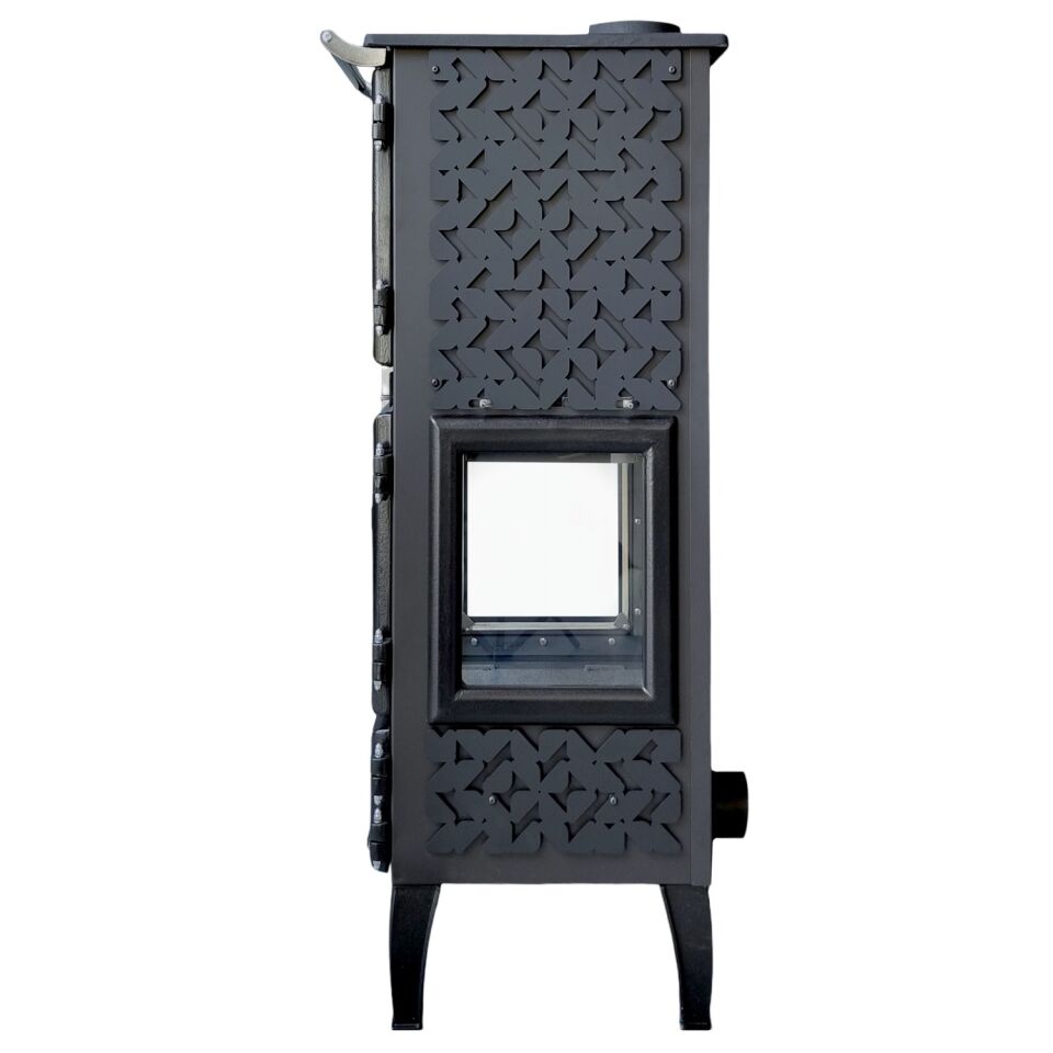 Çalışkan Mini Fırınlı Şömine Soba 314 3D