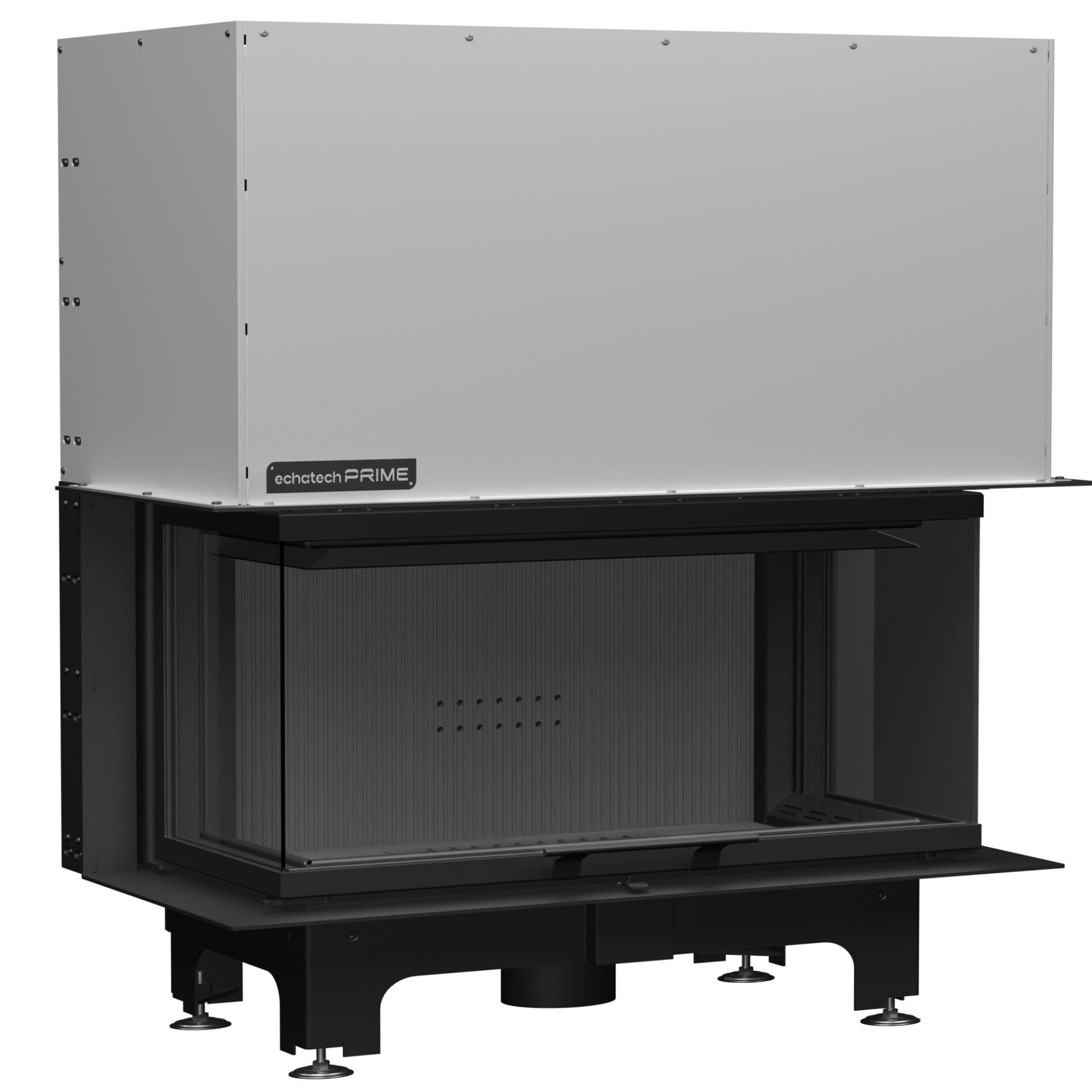 Echa Tech Asansörlü Çelik Şömine Haznesi 3V D 110