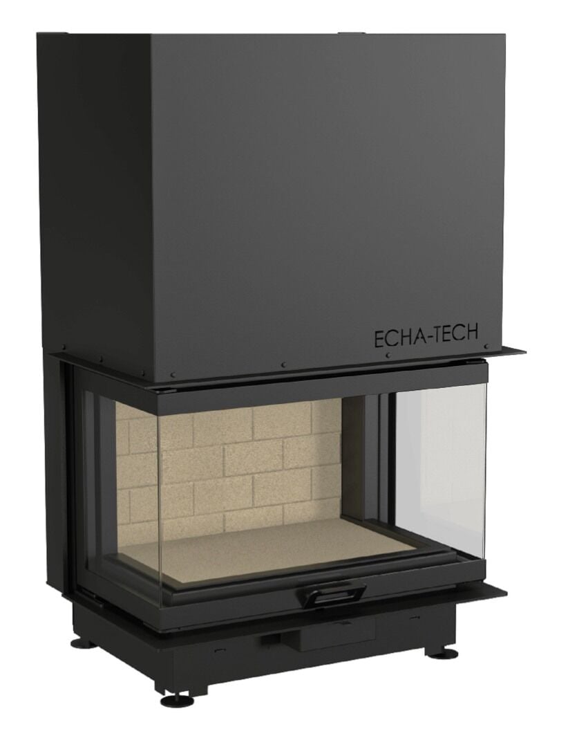 Echa Tech Asansörlü Çelik Şömine Haznesi 3V 80