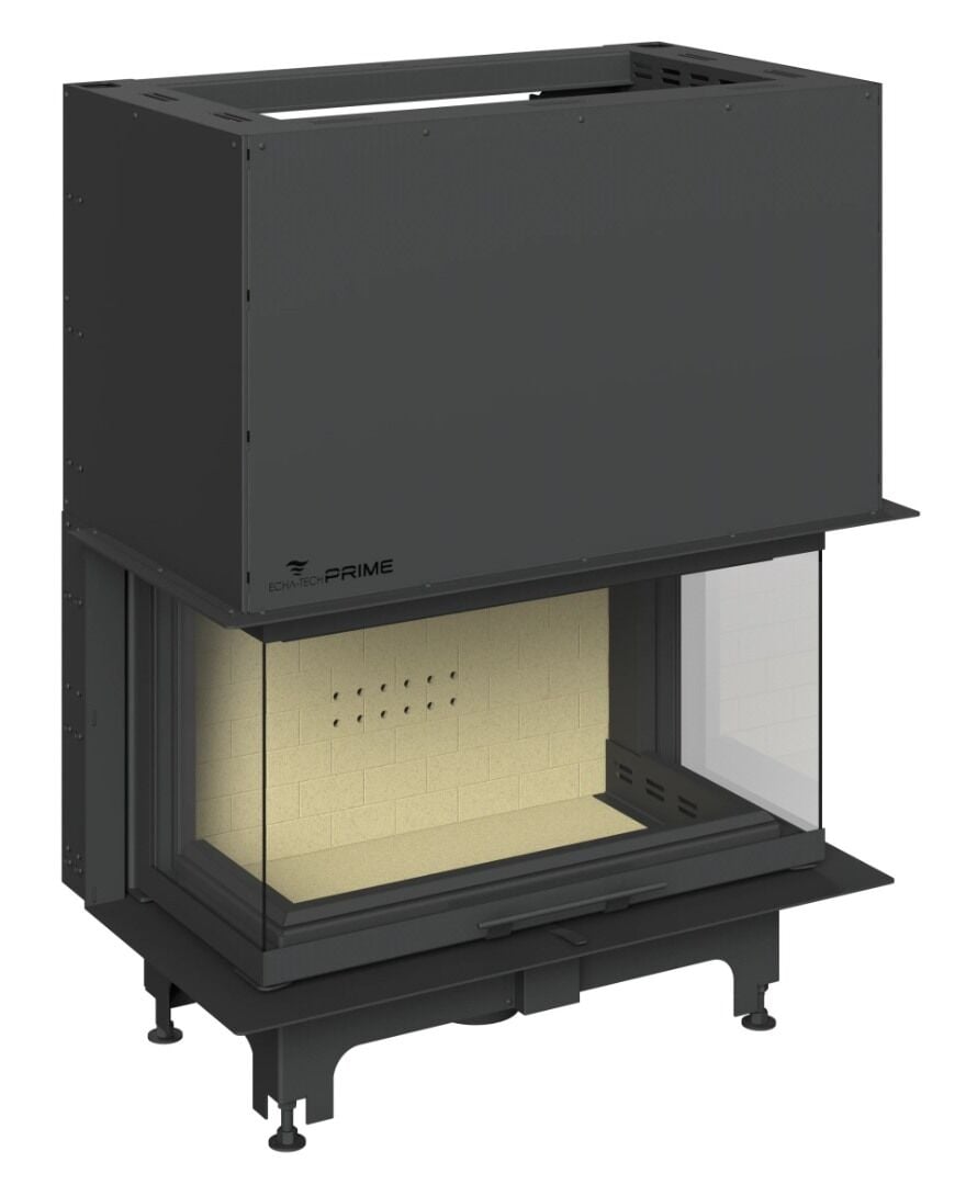 Echa Tech Asansorlu Çelik Şömine Haznesi 3V 90