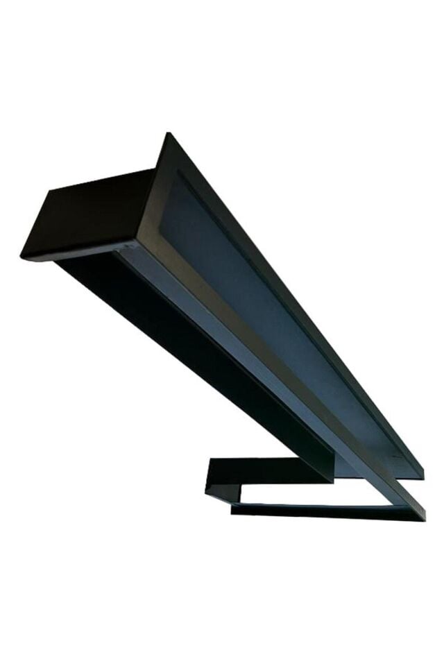 Miss Worble Şömine Menfezi Sağ Köşe 70 x 40 cm Siyah