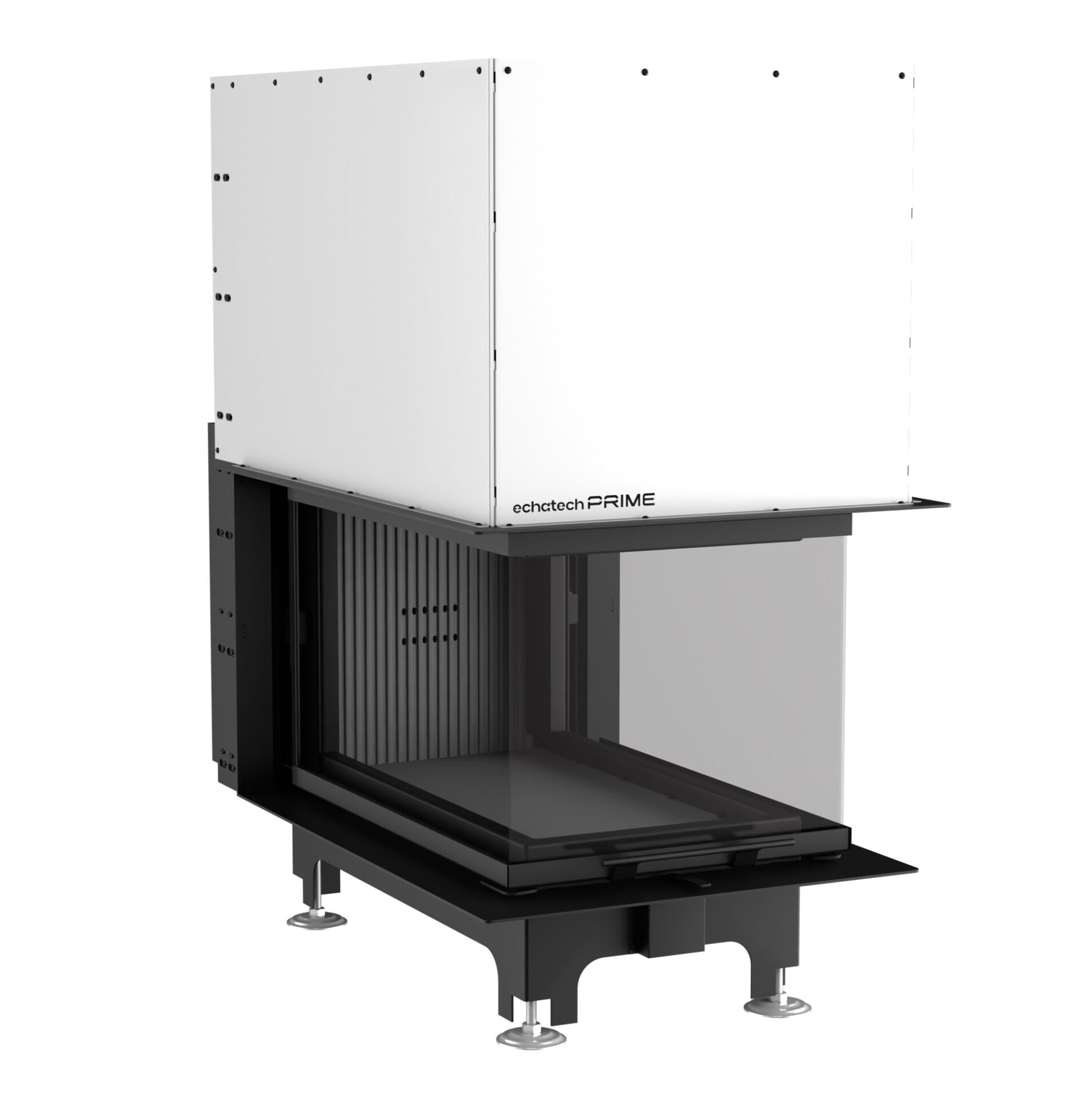 Echa Tech Prime Asansörlü Epi Çelik Şömine Haznesi Döküm 100 Lük