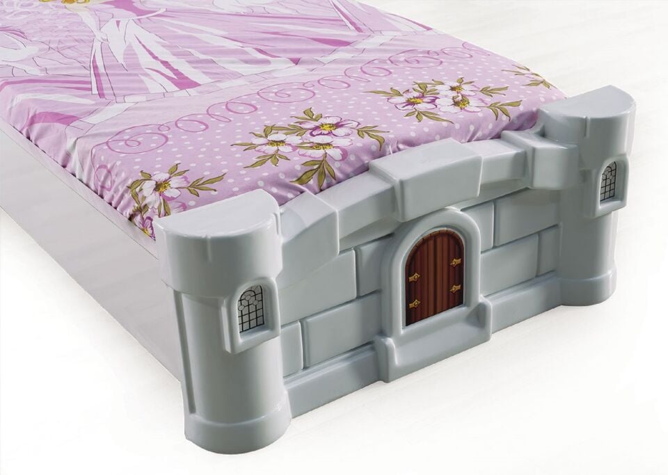 Kaju Carbeds Prenses Kalesi Çocuk Karyolası Beyaz