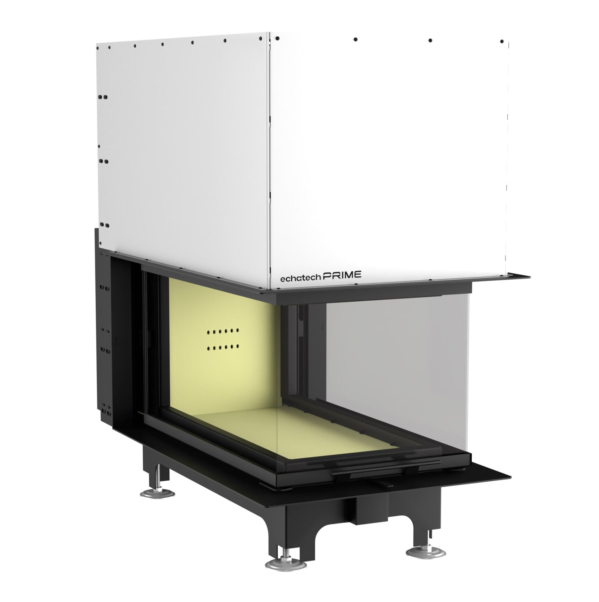 Echa Tech Asansörlü Epi Çelik Şömine Haznesi V 120 Lik