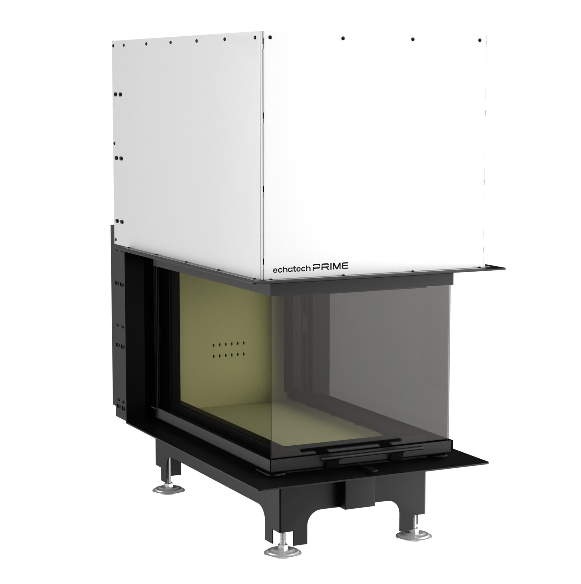 Echa Tech Asansörlü Epi Çelik Şömine Haznesi V 100 Lük