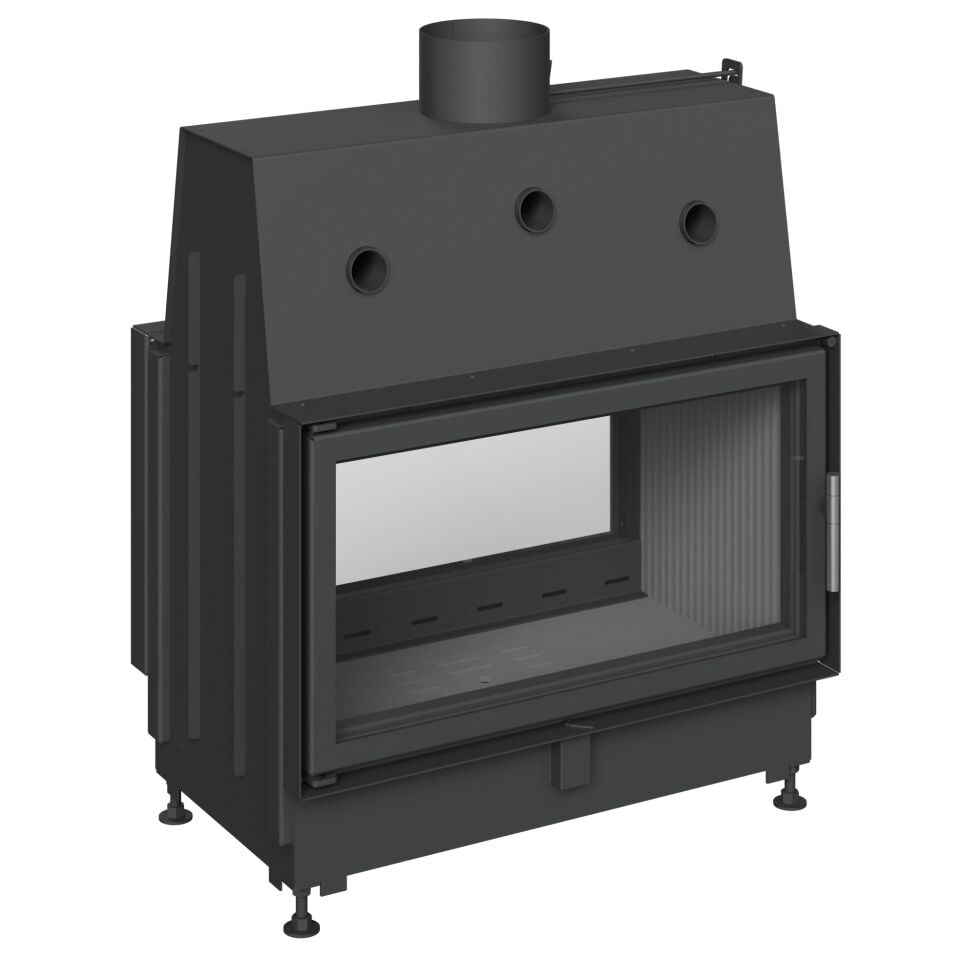 Echa Tech Tünel Çelik Şömine Haznesi Çift Yüzlü D 90 x 51