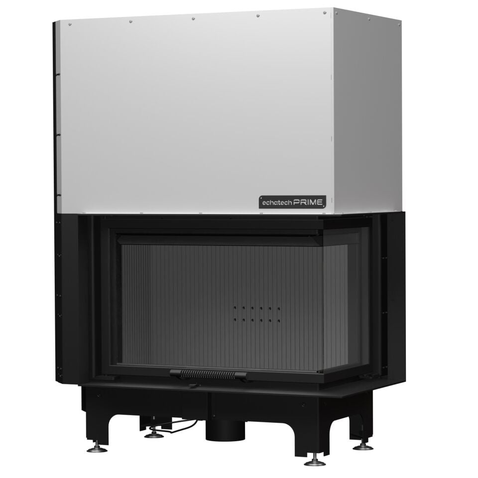 Echa Tech Asansörlü Çelik Köşe Şömine Haznesi Sağ Açık 90