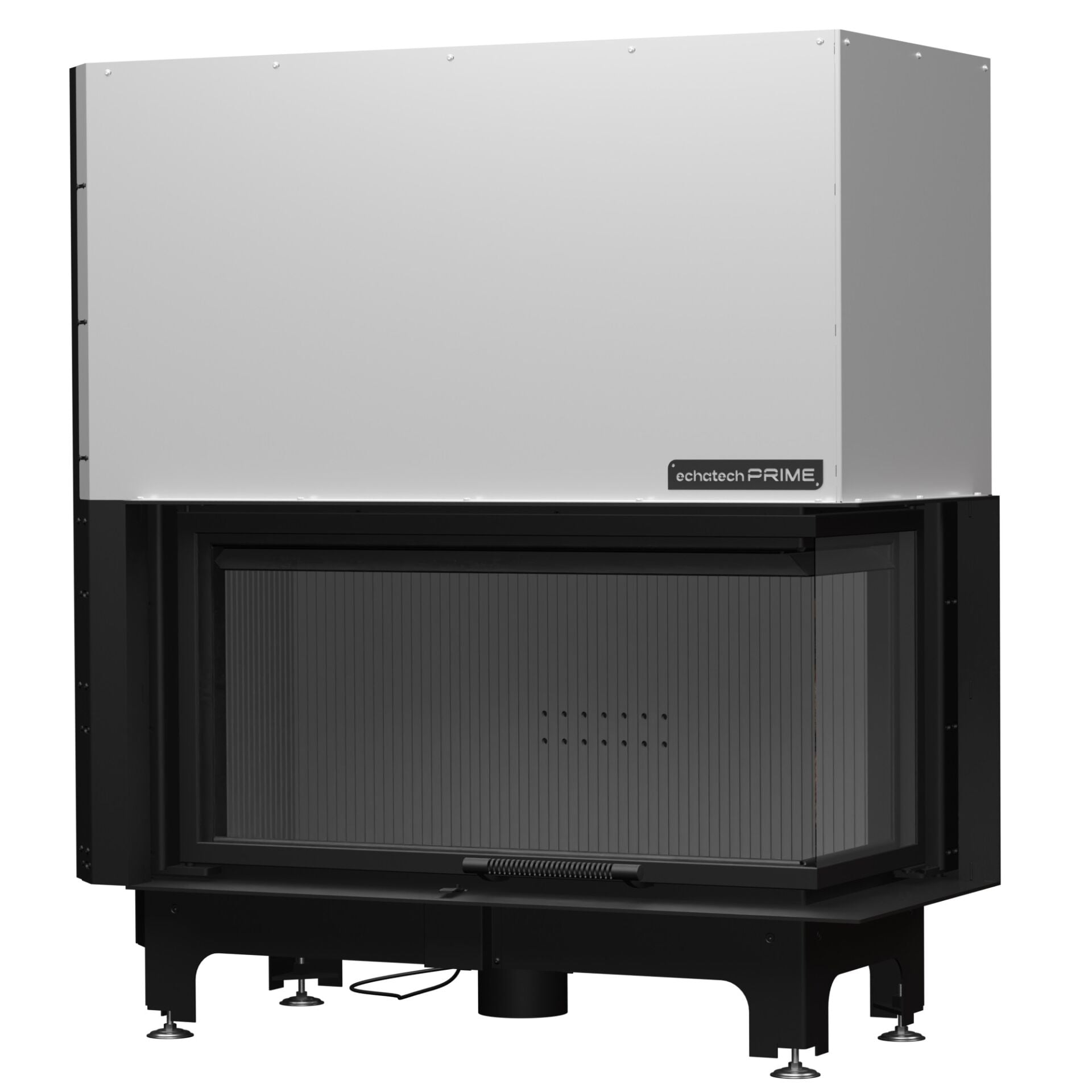 Echa Tech Asansörlü Çelik Köşe Şömine Haznesi Sağ Açık 110