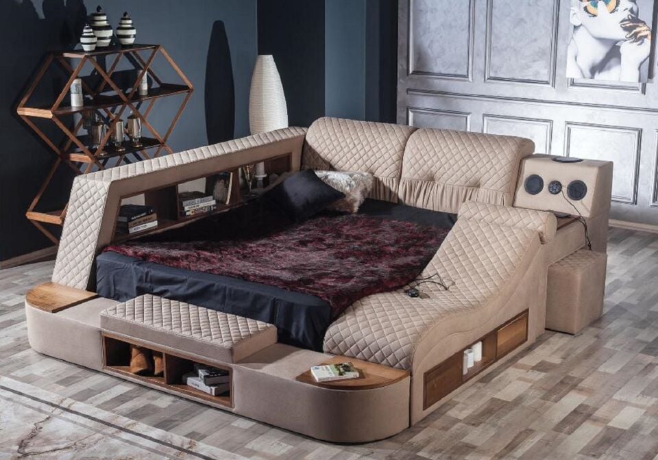 Miss Worble Defne Akıllı Yatak Smart Karyola Bluetoothlu