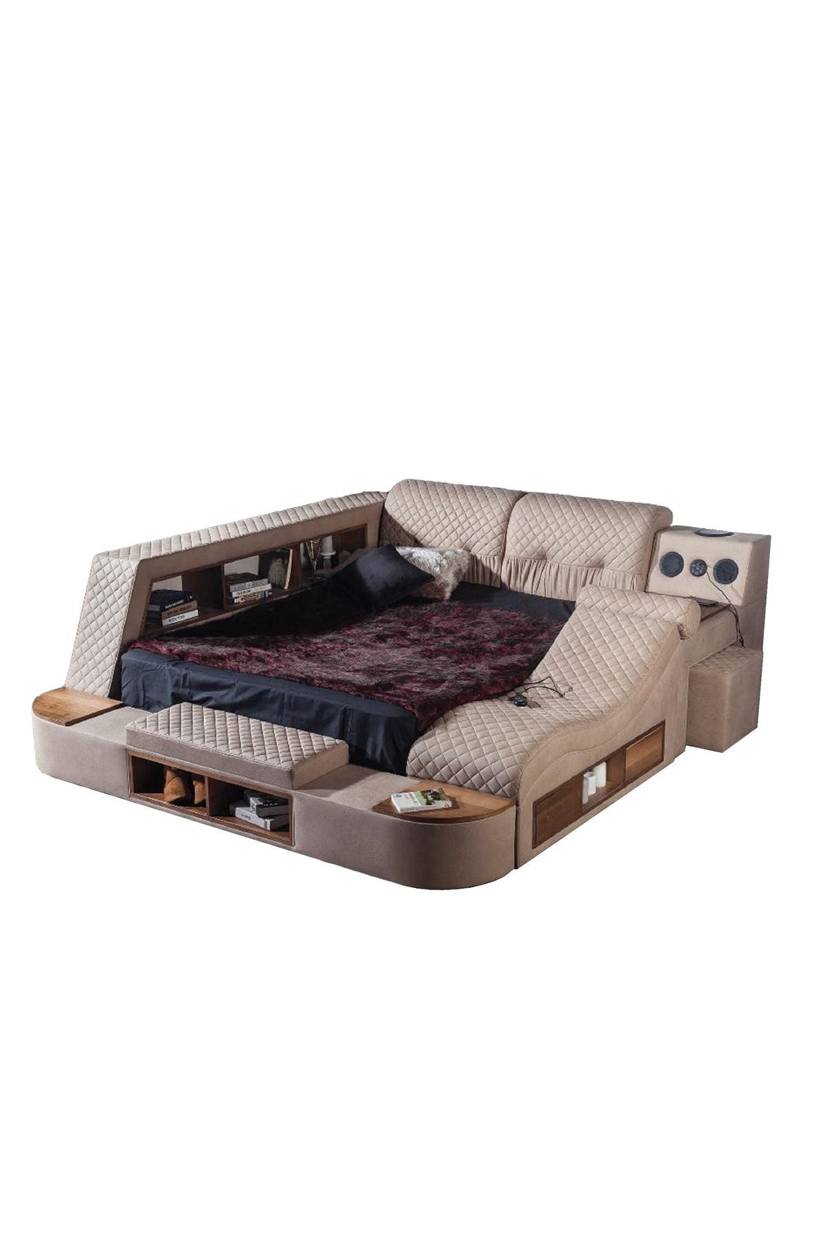 Miss Worble Defne Akıllı Yatak Smart Karyola Bluetoothlu